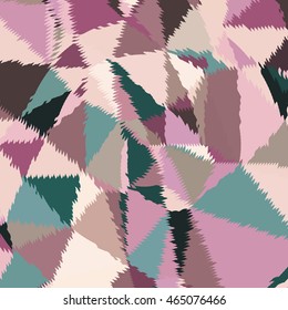 Abstract background with triangles and colorful geometric shapes. Texture pattern for covers, banners, booklets, etc. For web or printed media.