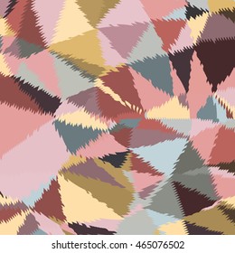 Abstract background with triangles and colorful geometric shapes. Texture pattern for covers, banners, booklets, etc. For web or printed media.