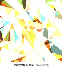 Abstract background with triangles and colorful geometric shapes. Texture pattern for covers, banners, booklets, etc. For web or printed media.