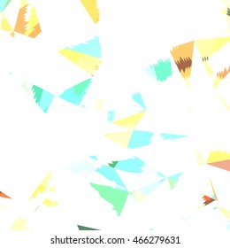 Abstract background with triangles and colorful geometric shapes. Texture pattern for covers, banners, booklets, etc. For web or printed media.