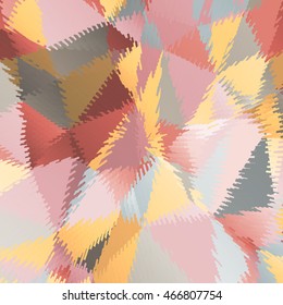 Abstract background with triangles and colorful geometric shapes. Texture pattern for covers, banners, booklets, etc. For web or printed media.