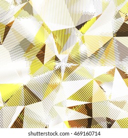 Abstract background with triangles and colorful geometric shapes. Texture pattern for covers, banners, booklets, etc. For web or printed media.