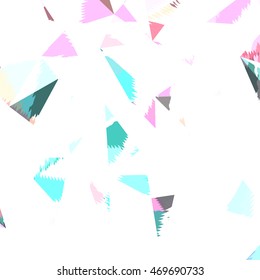 Abstract background with triangles and colorful geometric shapes. Texture pattern for covers, banners, booklets, etc. For web or printed media.