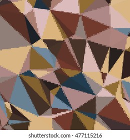 Abstract background with triangles and colorful geometric shapes. Texture pattern for covers, banners, booklets, etc. For web or printed media.