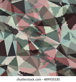 Abstract background with triangles and colorful geometric shapes. Texture pattern for covers, banners, booklets, etc. For web or printed media.