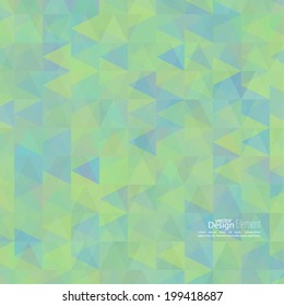 Abstract background of triangles of different colors. 