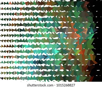 Abstract background with triangles. Halftone effect. Design element for posters, business cards, presentations layouts, showcases. Vector clip art