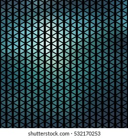 Abstract background with triangles on a black background. Mosaic of geometric shapes.