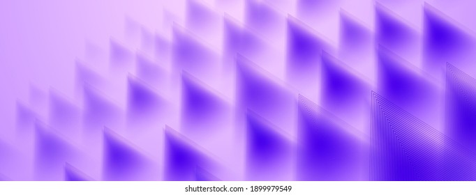 Abstract background of triangles in purple colors