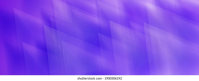 Abstract background of triangles in purple colors