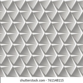 Abstract background of triangles. Seamless vector illustration.