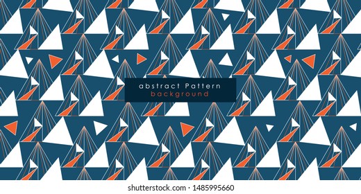 Abstract background of triangles, vector design