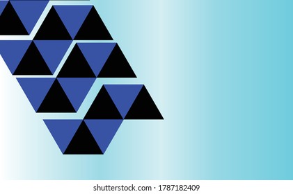 abstract background with triangles vector design