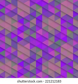 Abstract background of triangles. Vector illustration