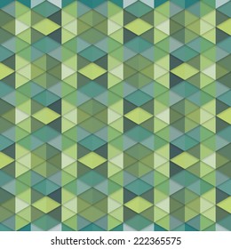 Abstract background of triangles. Vector illustration