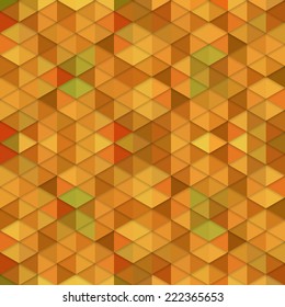 Abstract background of triangles. Vector illustration