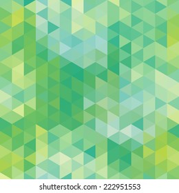 Abstract background of triangles. Vector illustration