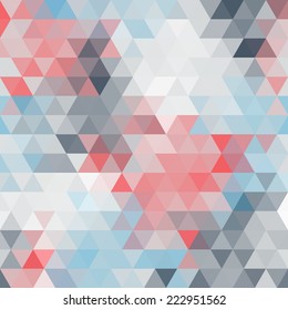 Abstract background of triangles. Vector illustration