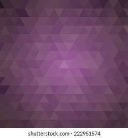 Abstract background of triangles. Vector illustration