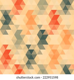 Abstract background of triangles. Vector illustration