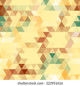 Abstract background of triangles. Vector illustration