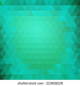 Abstract background of triangles. Vector illustration