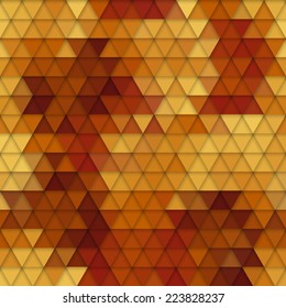 Abstract background of triangles. Vector illustration