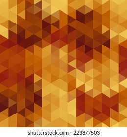 Abstract background of triangles. Vector illustration