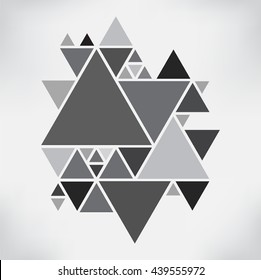 Vector Abstract Modern Background Triangular Business Stock Vector ...