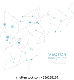 Abstract background triangular grid. Vector illustration EPS 10