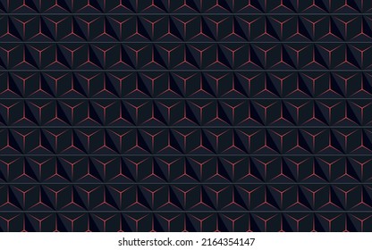 Abstract background with triangular pattern design.
