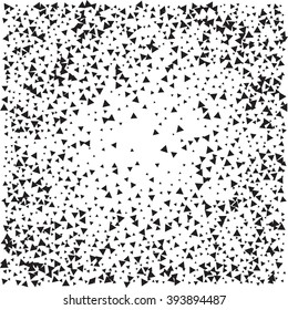 Abstract background triangular shapes