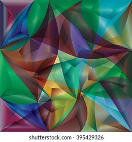 Abstract Background. Triangular Style.Vector Design