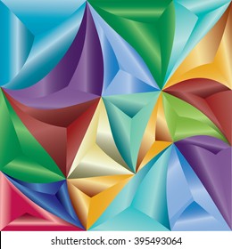 Abstract Background. Triangular Style.Vector Design