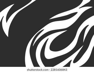 Abstract background with tribal tattoo pattern and with some copy space area