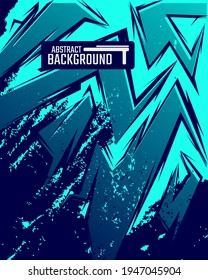 Abstract background t-shirt design for sports. Abstract racing backgrounds for everyday use ranging from racing livery to car vinyl stickers.