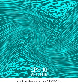 Abstract Background. Turquoise Structure Texture with Rhombuses. Vector Illustration