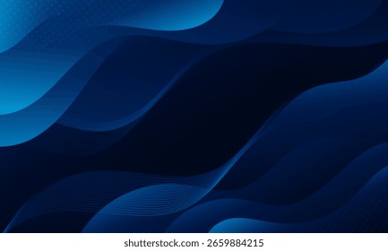 Fundo abstrato com textura de ondas do mar crepúsculo.