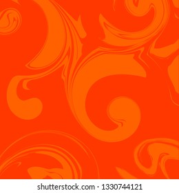 Abstract background with twirl fluid shapes. Bright vector illustration.
