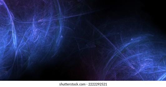 Abstract background two sides blue with black background