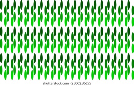 abstract background with two tone yellow green dot oval pattern on green background. Straight dot horizontal strip checkerboard pattern for backdrop and wallpaper, polka dot seamless repeat design