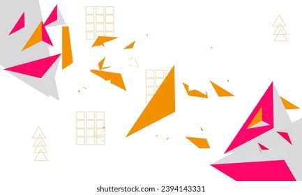 Abstract background uncommon design in 2024