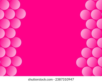 Abstract background with unique pink ornament.