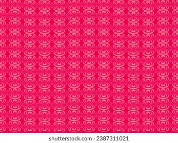 Abstract background with unique pink ornament.
