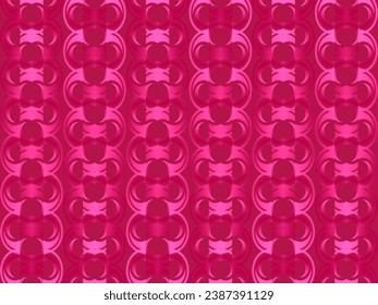 Abstract background with unique pink ornament.