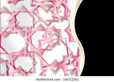 abstract background with unusual design