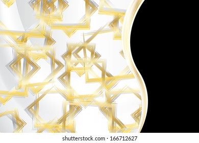 abstract background with unusual design