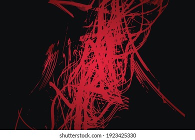 Abstract background use color red gradient or black background texture vector illustration.