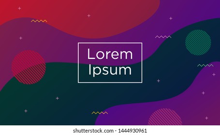 Abstract background use for web banner, landing page, poster, flyer template