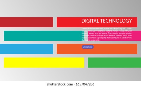 Abstract background, User interface for Big data flow processing concept, cloud database, isometric vector, web hosting and server room icons. business and technology concept in database system